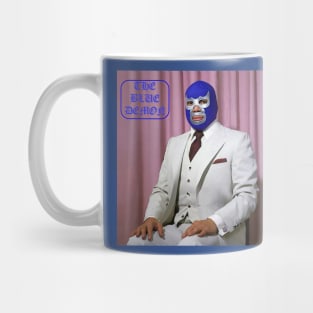 The Blue Demon oil paint Mug